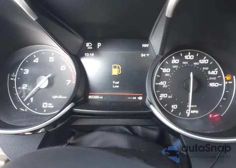 2019 Alfa Romeo Giulia Awd from USA, damaged, VIN ZARFANAN8K7620383